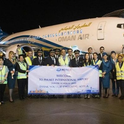 First Direct Flight From Oman to Thailand Lands In Phuket